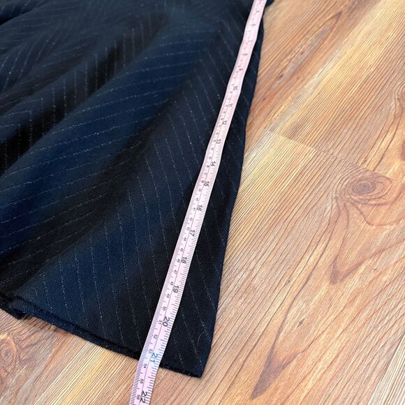 Saks Fifth Avenue Black Lurex A-Line Mini Skirt - Size XL - Picture 8 of 8